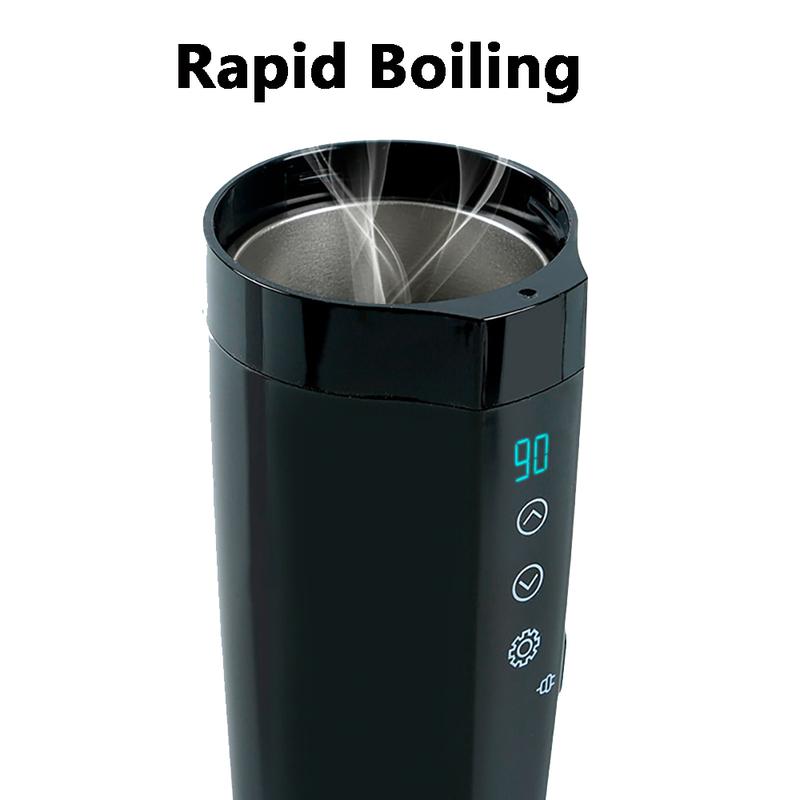 Rapid Boiling Portable Electric Car Travel Thermos Convenient to Use 12V Travel Electric Kettle for Car Car Electric Kettle
