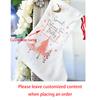 Personalised Santa Sack Bag Christmas Special Delivery Stocking First Christmas Stocking Nutcracker and Fairy Stocking Kids Gift