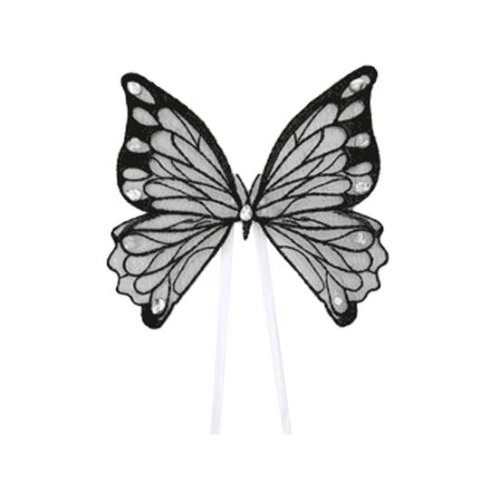 Dog Fairy Wings Light Up Butterfly Wings Pet Costume Embroidered Lights for Parties Butterfly Wings