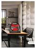 3D Dynamic Sand Art Ornament for Living Room - Round Flowing Sand Painting Home Craft Birthday Gift