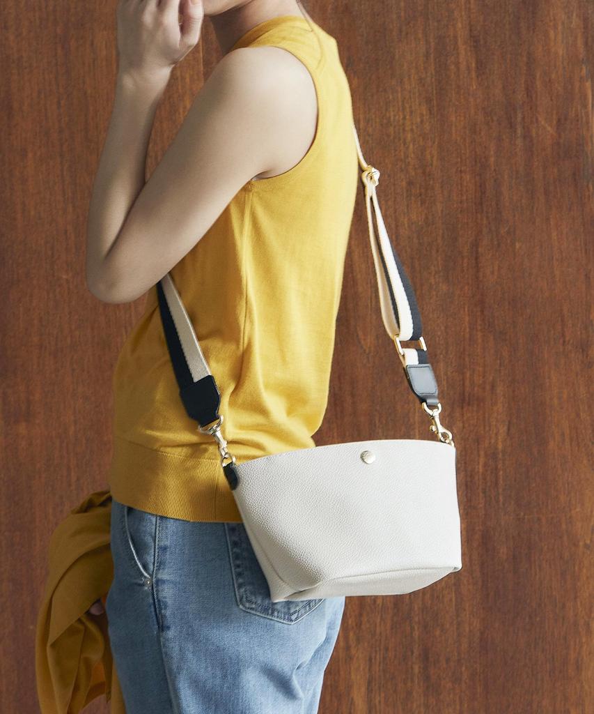 Сумка через плечо SCOTCH GRAIN Plain Bicolor Mini 503084101724 Cream [Topkapi] Женская