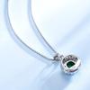 Gica Gema Стерлингового Серебра 925 Круглый FashionTemperament Лидер продаж Ожерелье с подвеской для женщин Изысканный темпераментный ювелирный подарок на День матери