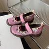 New Comfortable Design Sense Niche Casual Function Style Ballet Shoes Velcro Platform Mary Jane Women's Shoes Sports Shoes
