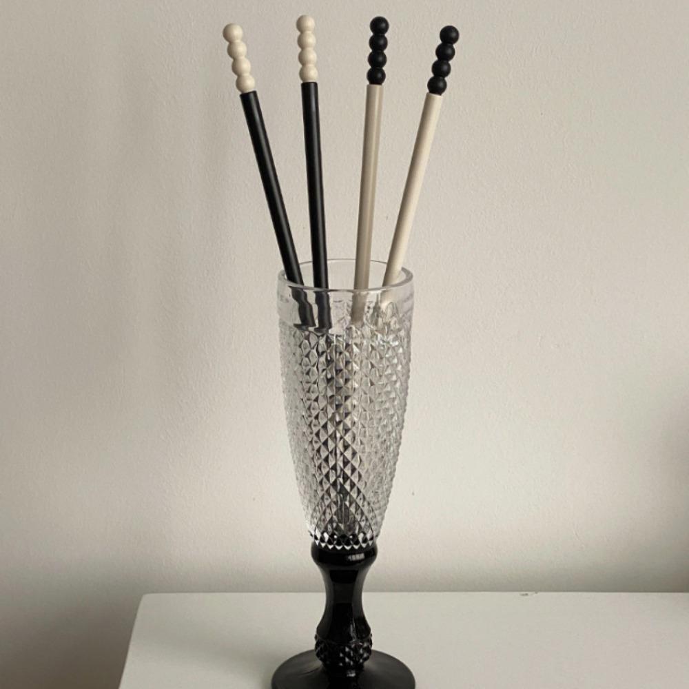 3 Pairs Creative Sugar Bean Alloy Chopsticks Portable Chopsticks Household Chopsticks Tableware