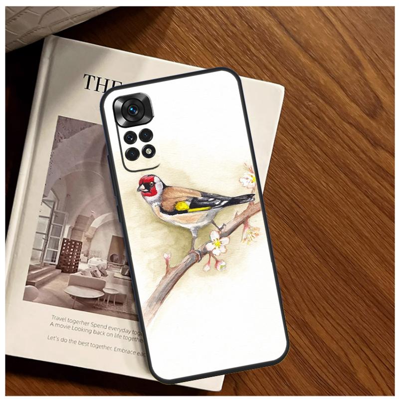 Чехол European Goldfinch для Xiaomi Redmi Note 12 Pro 8 9 10 11 Pro 9S 10S 11S 12S 9A 9C 9T 10A 10C 12C