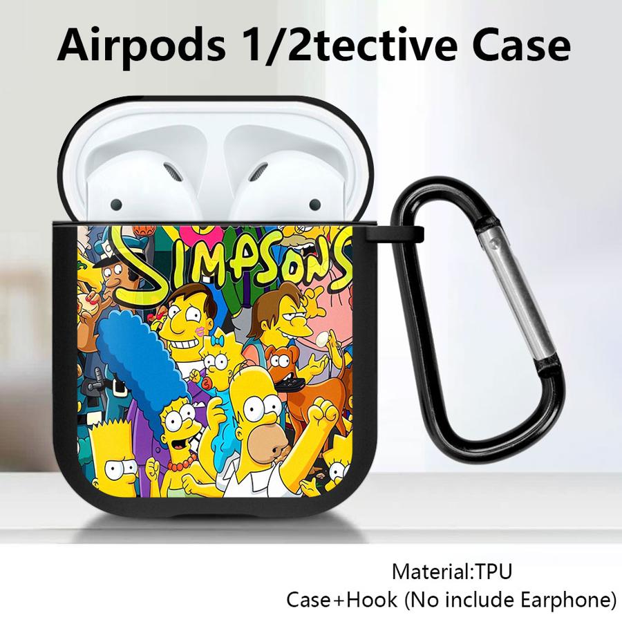 Чехол для Airpods Pro3 2 Pro2 4 3 Pro 1 Чехлы для наушников Обложка Гомер Милые Симпсоны