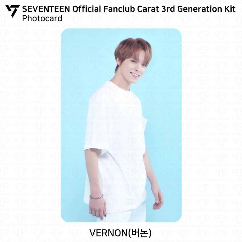 Seventeen Официальный фан-клуб Carat, 3-й срок, ограниченная фотокарточка, фотокарточка KPOP