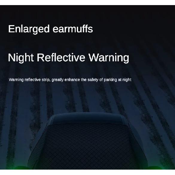 New Winter Snow-Proof Car Sunshade and Snow Shield, Extended and Thickened for Winter, Sunshade for Front Windshield, Snow Cover, Frost and Freeze