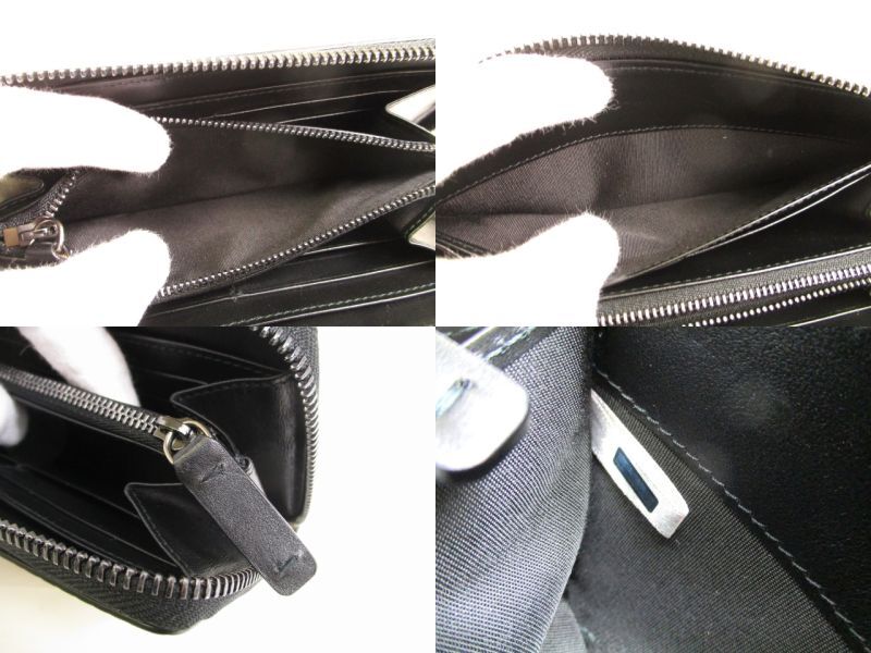 Authentic Jimmy Choo Brown Calf Leather Round Zip Wallet CARNABY #9684 Open box