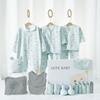 Подарочная коробка для новорожденного: Комплект одежды из чистого хлопка на весну и осень для мальчиков и девочек