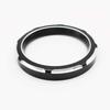 Black Asterism Speedometer Trim Bezel Burst Billet Cover for Harley Sportster 883 1200 Dyna Street Bobro Rider