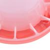 Red Reusable Chicken Water Poultry Handle Farm Supplies Feeders Feed Bucket Poultry Tool