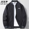 JEEP SPIRIT Men's Casual Baseball Collar Jacket
