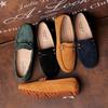 Мужские кожаные мокасины 37-48 Обувь Мужская повседневная обувь Модная мужская обувь Мужские мокасины из натуральной кожи Мокасины слипоны Мужские туфли на плоской подошве Мужская обувь для вождения