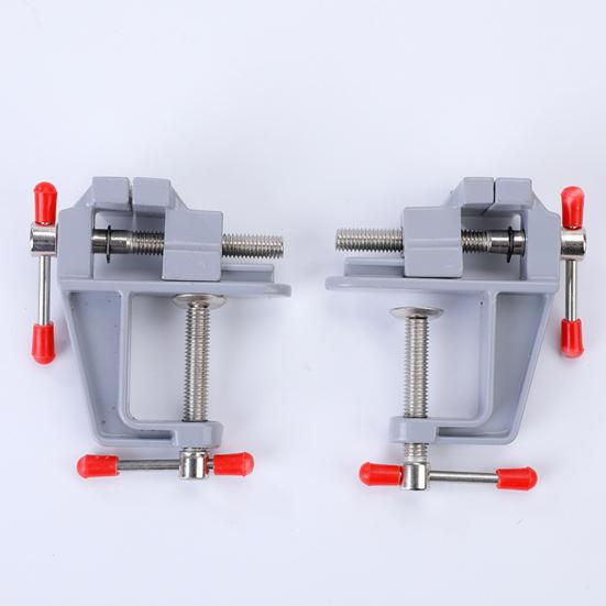 Yousheng Mini Table Bench Vice Clamp with Rotating Handle Widely Used Universal Small Table Vice Clamp Workbench Vise