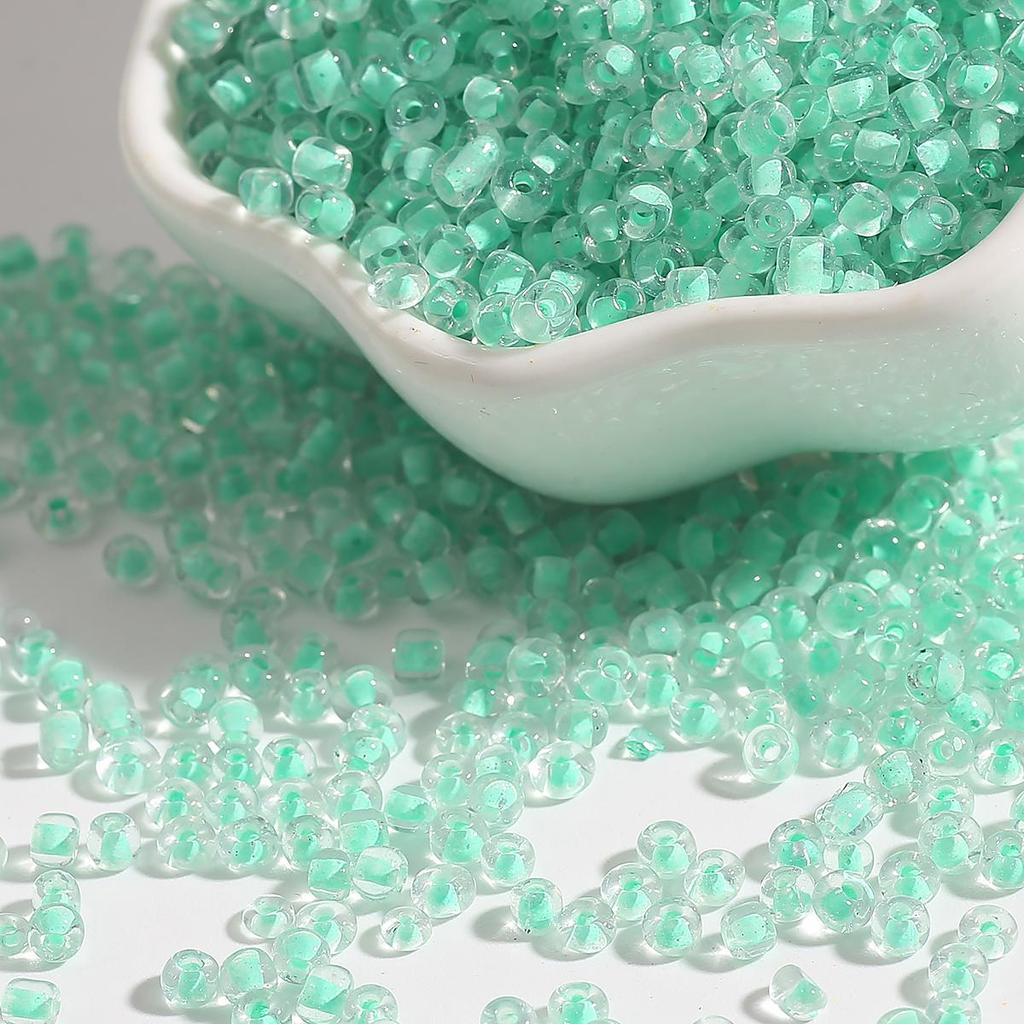 2/3/4 мм окрашенные сердечники серии Magic Color, стеклянные рисовые бусины для изготовления ювелирных украшений, ожерелья, браслета «сделай сам»