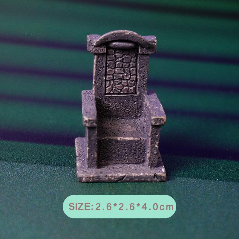 Мини-скелет на Хэллоуин, тыквенные кости, украшения, микропейзаж, креативные миниатюрные фигурки, сделай сам, украшение для домашнего стола, подарки