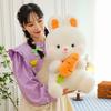 Adorable White Rabbit Plush Doll Soft And Huggable Great For Kids