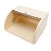 Multifunctional Roll Up Lid Storage Box Flip Top Tea Cup Keeper Bottle Container for Dining Table