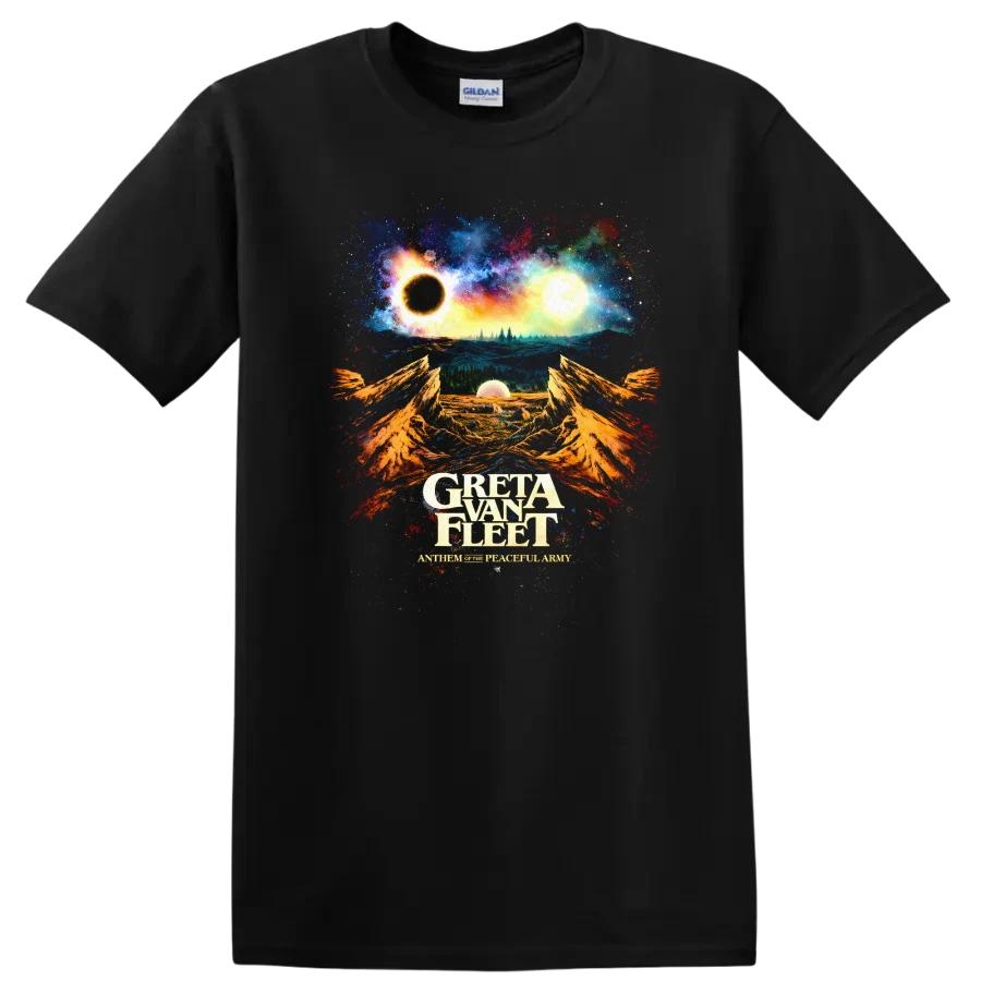 Classic Rock Vintage Album Art T Shirt Retro Space Landscape Tee