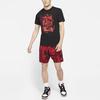 Jordan Jumpman Flight Баскетбольная спортивная футболка с круглым вырезом и короткими рукавами, мужские топы, черные DA9880-010