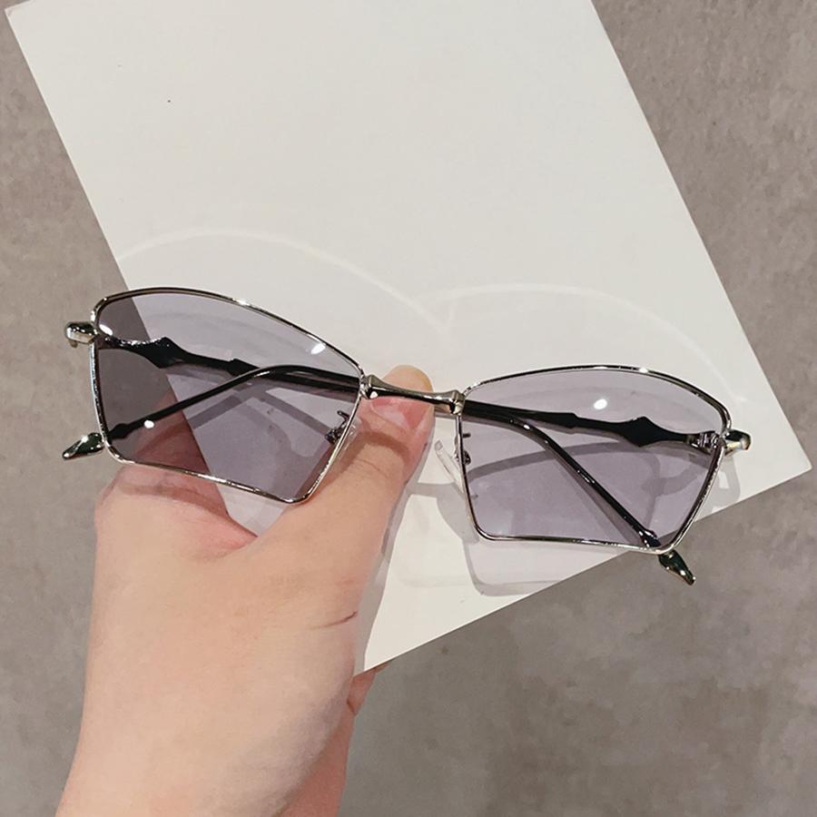 Модные солнцезащитные очки Металлические солнцезащитные очки