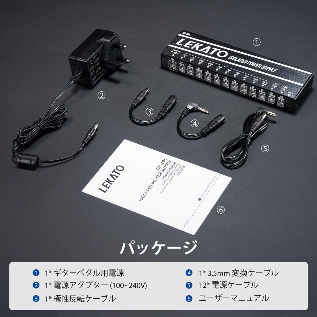 Блок питания для эффектора гитарного эффектора, блок питания на 12 каналов, независимый выход, выход постоянного тока 9 В, 12 В, 18 В, защита от короткого замыкания