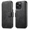 SUTENI Q-05 Для iPhone 13 Pro Max Чехол-кошелек 2 в 1 Съемный кожаный чехол-книжка с подставкой