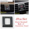 Head Light Button / Warning Lamp / Readligt Readlamp Cover Trim Car Accessories For BMW X3 G01 2018 -  / X4 G02  -