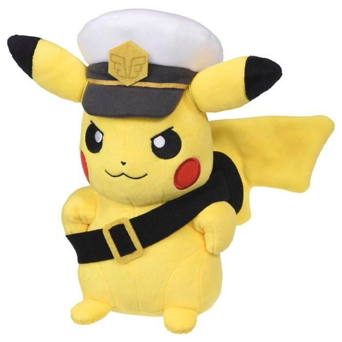 Takara Tomy Pokemon Plush Captain Pikachu Goggle Ver. 23cm
