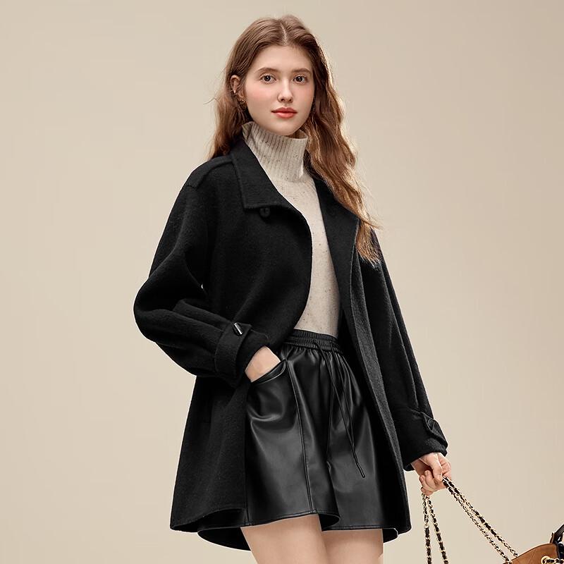 Betu Women's Premium 100% Lamb Wool Winter Coat