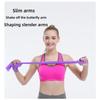 Yoga Pilates Stretch Resistance Band Exercise Fitness Band Training Elastic Exercise Fitness Rubber 150-200cm Natural Rubber Gym
