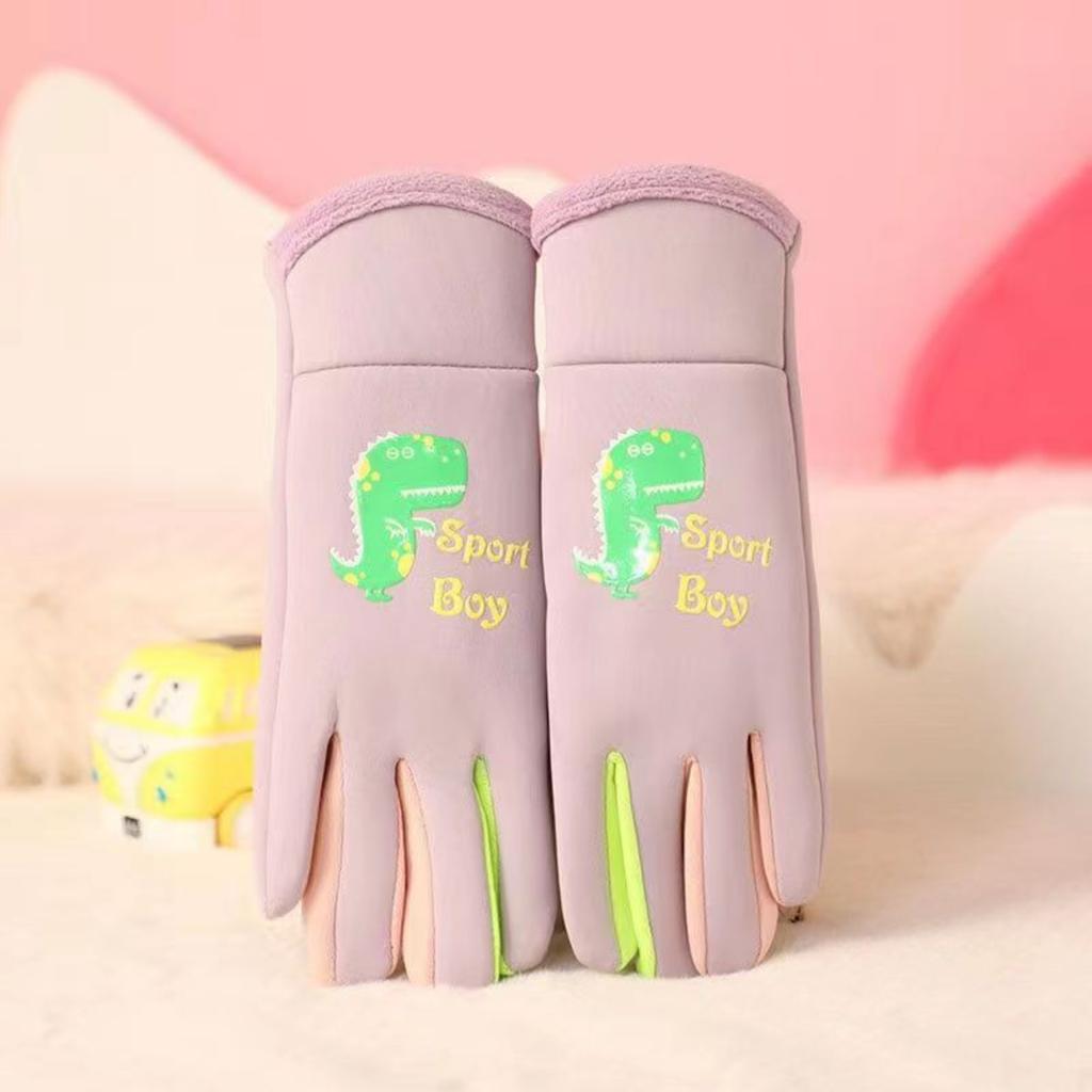 Детские теплые перчатки плюс флисовые перчатки, защищающие от холода