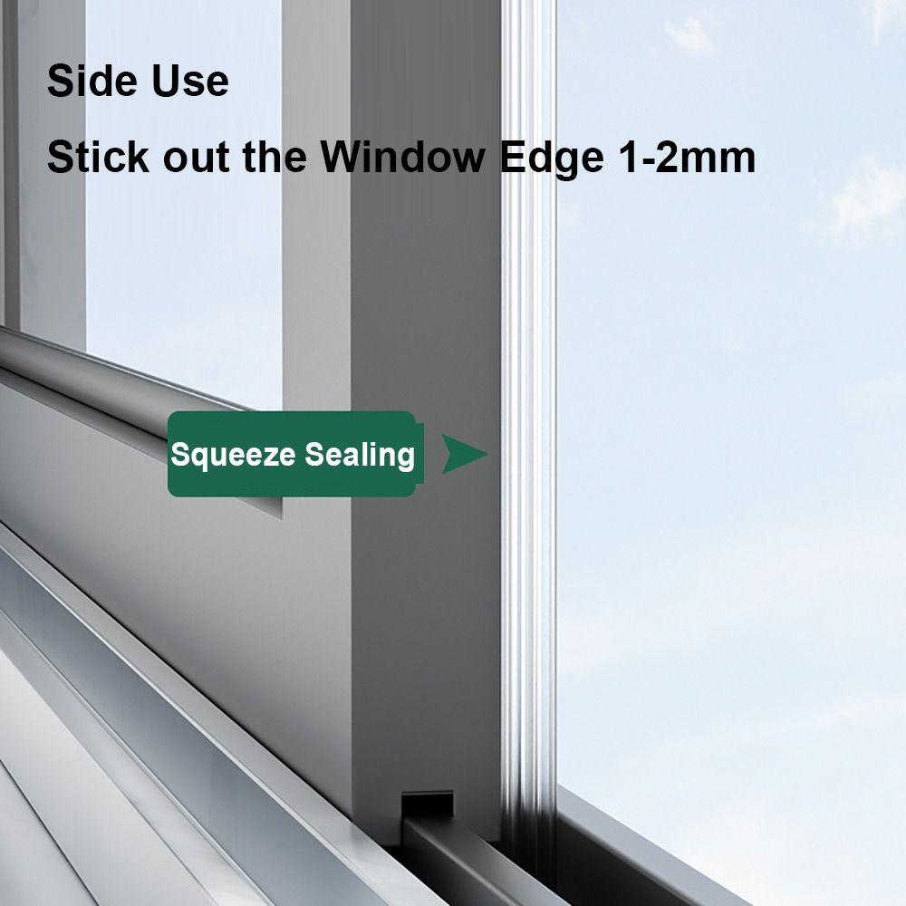 2/4 м Ветрозащитная уплотнительная лента для раздвижных окон, защита от насекомых, уплотнитель, защита от сквозняков