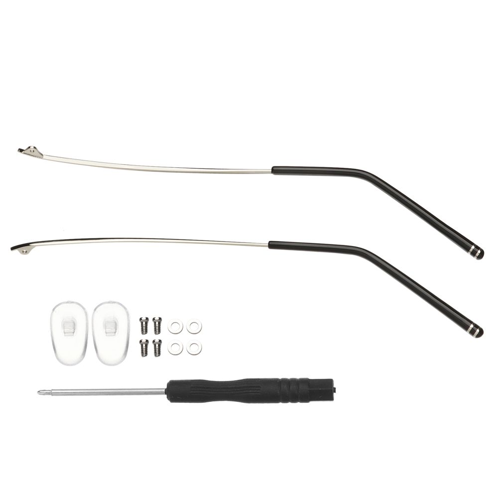 1 пара металлических противоскользящих универсальных очков, сменные дужки, ножки, аксессуары для очков, оправа для очков