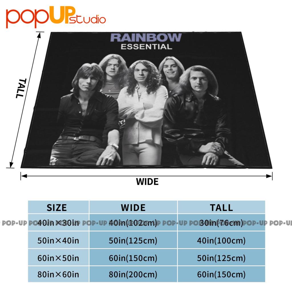 Ричи Блэкмор Rainbow Член Группы Для Фанатов Ультра-Мягкое Одеяло Стеганое Зимнее Покрытие для Дивана Покрывала для Кровати