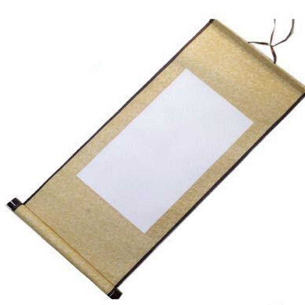 Home Decoration Blank Hanging Scroll Drawing Canvas Scrolls Calligraphy Mounting Painting Scroll