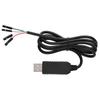 Кабель-адаптер USB на COM или TTL, Совершенно новый, 1 метр, Легкий для удобной переноски, Провода разного цвета, Загрузка, с