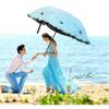 Lace Flower Women Sun Parasol Sunscreen Portable Compact Black Coating Anti UV Rain Umbrella Girl Princess Sunshades