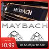 Автомобильная наклейка MAYBACH буквенный значок автомобильные наклейки для Mercedes Benz MAYBACH V12 S400L S600 логотип на задний багажник модифицированные аксессуары декор