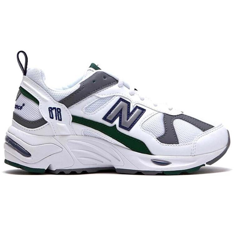New Balance 878 White/Green Unisex CM878RSC