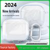 Прозрачный мягкий чехол для Apple AirPods 4 и AirPods Pro 2