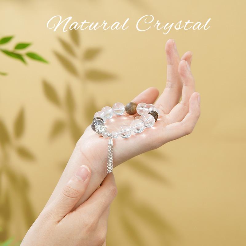 New Chinese Style Zircon Flower Crystal Bracelet Cold Wind High-Grade Chic All-Match Jewelry Women