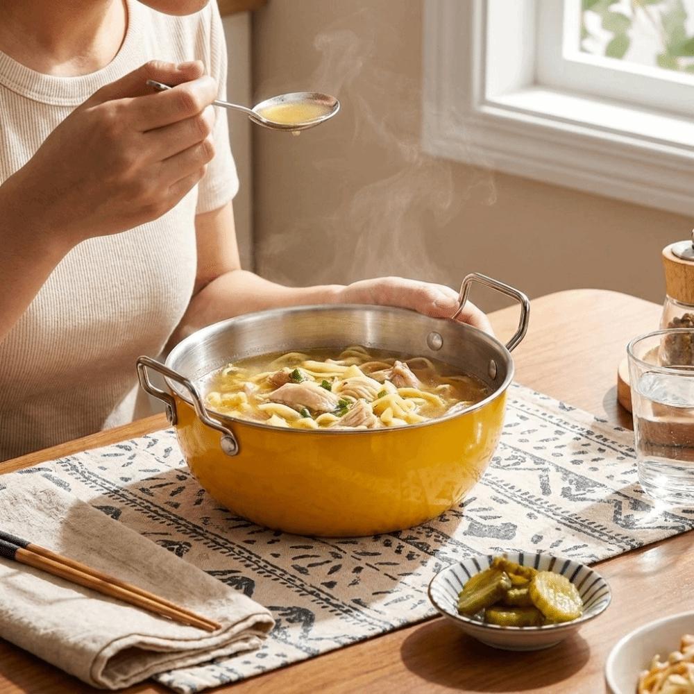 Food Grade Instant Noodle Bowl Large Capacity Rice Bowl Dessert Bowl Soup Bowl Cooking