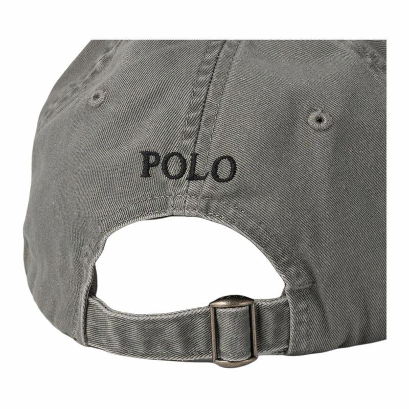 Polo Ralph Lauren Хлопковая кепка с козырьком с логотипом Мужская Серо-зеленая MAPOHGS0J420621020