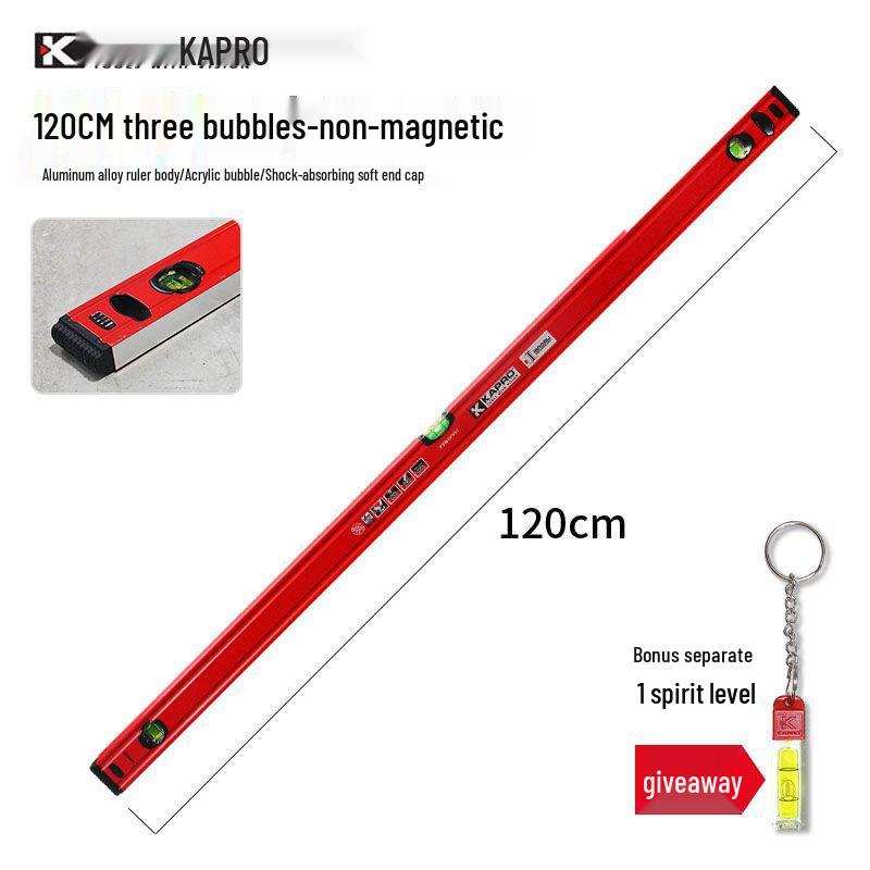 Высокоточный противоударный мини-магнитный алюминиевый спиртовой уровень