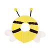 Cat Recovery Collar Soft Breathable Prevent Licking Cute Cartoon Pet Elizabethan Collar for Dog Bee M
