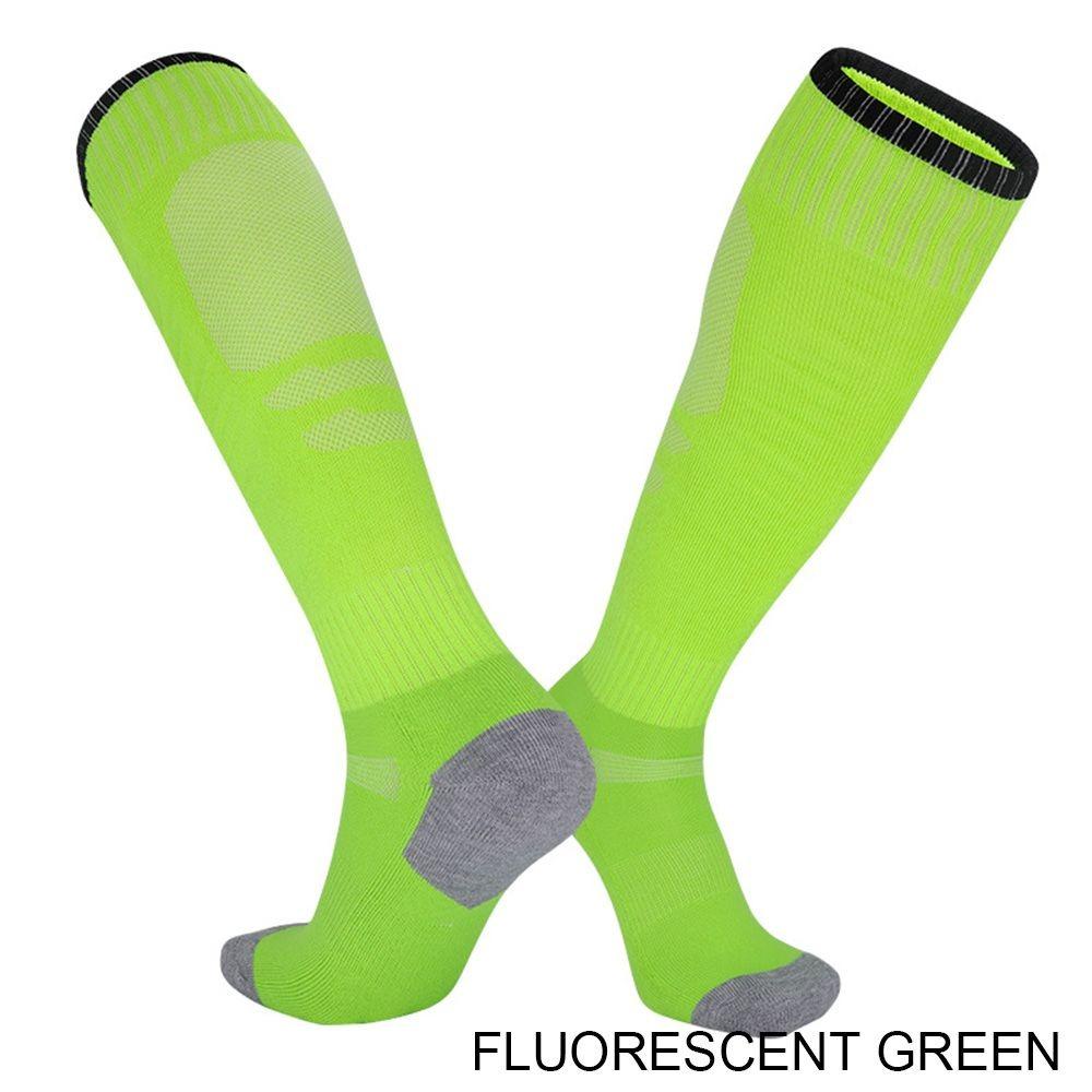 Мужские и женские длинные детские противоскользящие футбольные носки выше колена, футбольные носки, спортивные носки