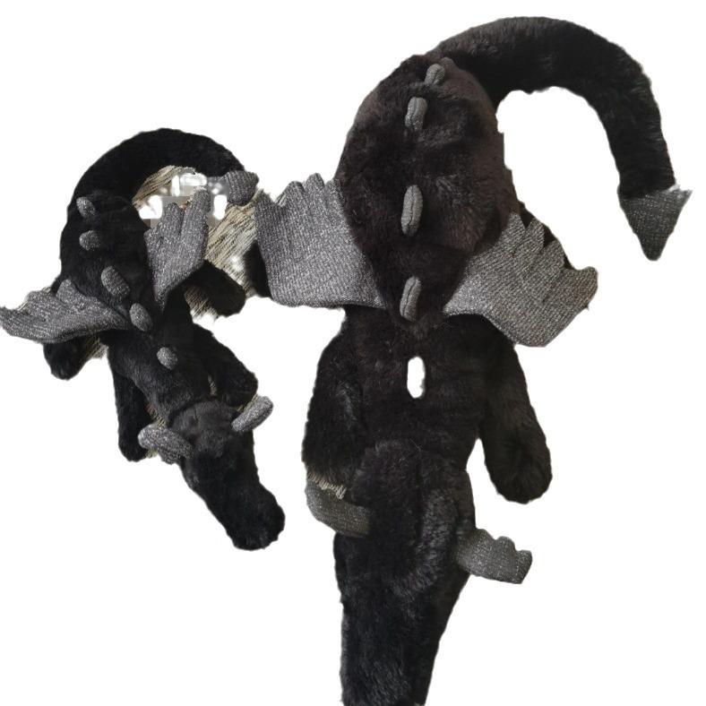 Onix dragon black dragon soft gift home decoration ornament with jca label desk decoration home decor living room decoration