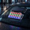 2pcs Flashing Strobe Anti Rear-End Warning Light LED Flashing Wireless Safety Lamp Night Use